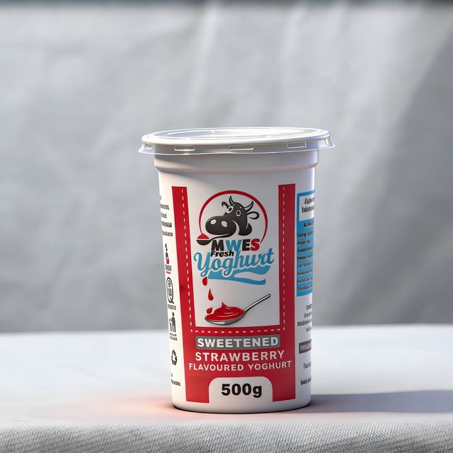 Custom branded packaging example produced by Five Star Plastics