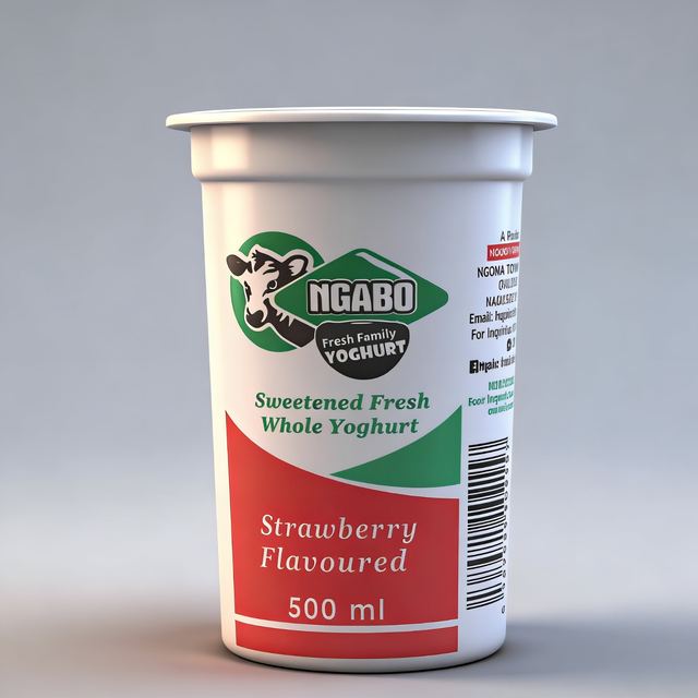 Custom branded packaging example produced by Five Star Plastics