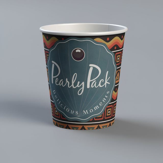 Custom branded packaging example produced by Five Star Plastics