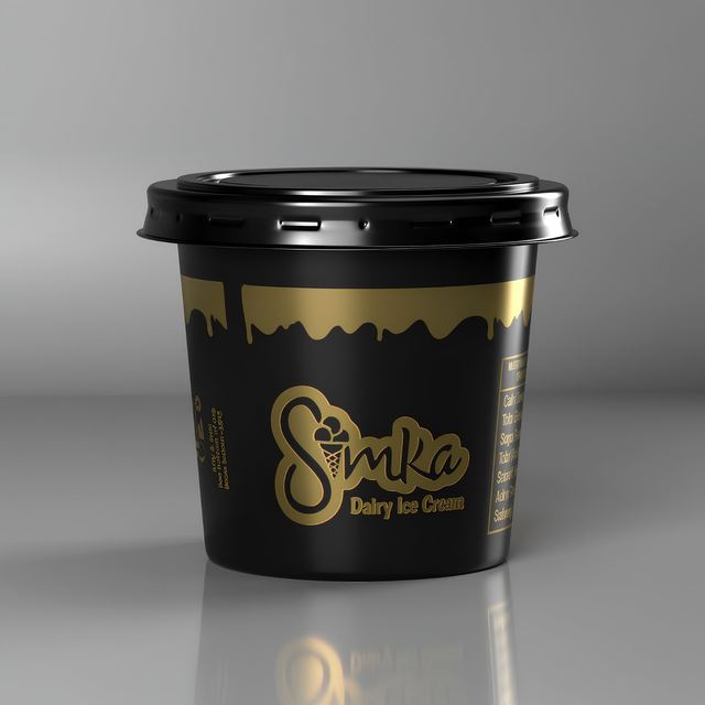 Custom branded packaging example produced by Five Star Plastics