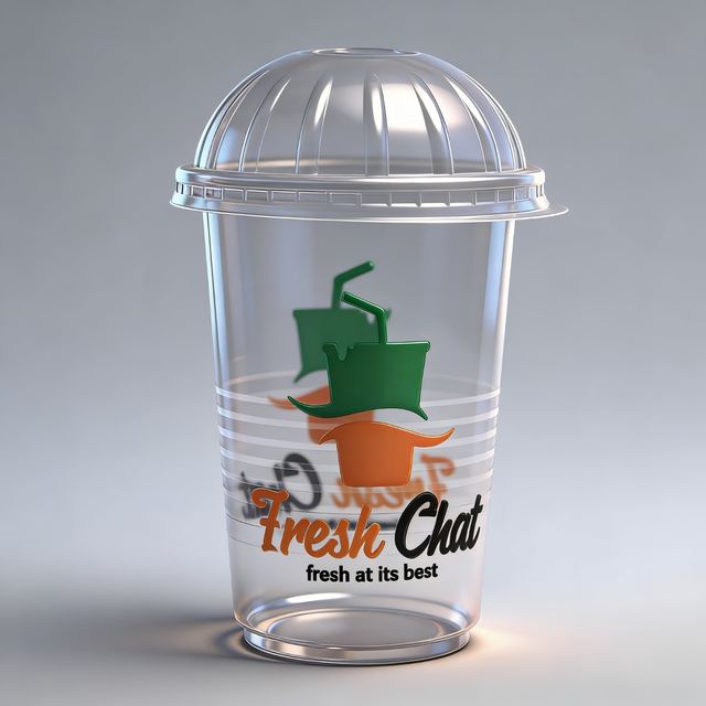 Custom branded packaging example produced by Five Star Plastics