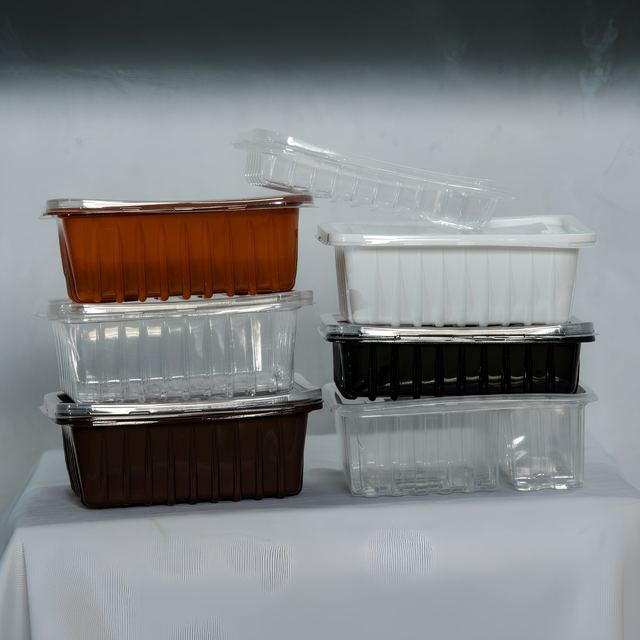 Custom branded packaging example produced by Five Star Plastics